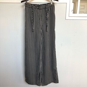 Forever 21 Black striped jumpsuit size M